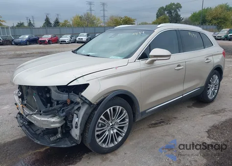 2017 Lincoln Mkx Reserve z USA, uszkodzony, nr VIN 2LMPJ6LR8HBL38510